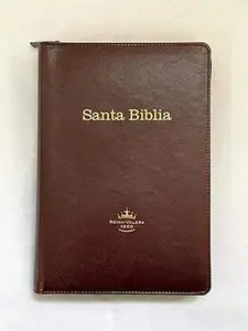 Reina-Valera 1960 Rainbow Study Bible Chocolate Leather Look with Index IS IN SPANISH