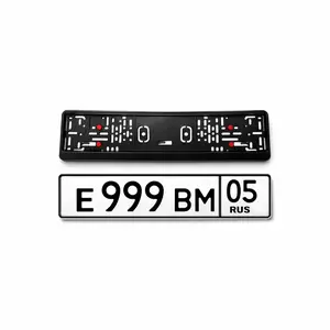 Wengallbi Russian Plate E999BM|05RUS - Bold & Eye-Catching Design for Car Lovers - 52x11CM Size - Stand Out with Confidence