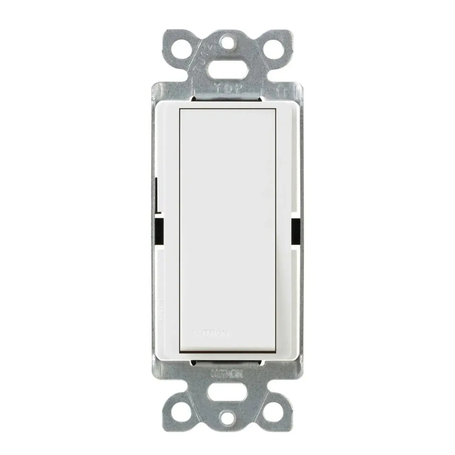 Lutron CA-3PS-WH Claro Light Switch, 15A, Single-Pole/3-Way, White