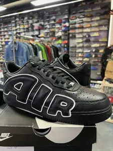 Nike Air Force 1 Low Cactus Plant Flea Market Black (2024) Pre Owned (YCC) 14m/15.5w