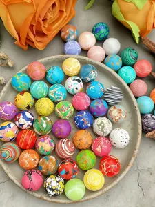 15pcs Turquoise Beads Mix Kit, DIY Jewelry Accessories, Christmas Gift for Friends and Family, Yoga Meditation, Multicolor Beads, Love Guardian Stone, Bead Assortment