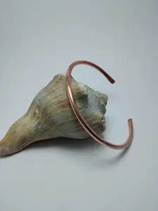 Simple Copper Cuff Bracelet