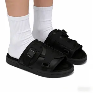 Shoes to Buy for Men 2026 |   Casual Black Slides for Men, Non-slip Summer Slippers for Daily & Beach
