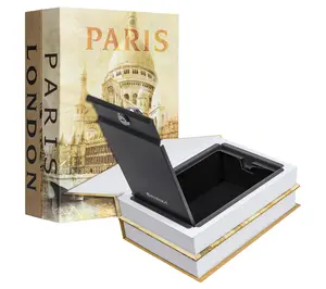 Barska Paris & London Series Dual Book Lock Boxes w/ Key Lock