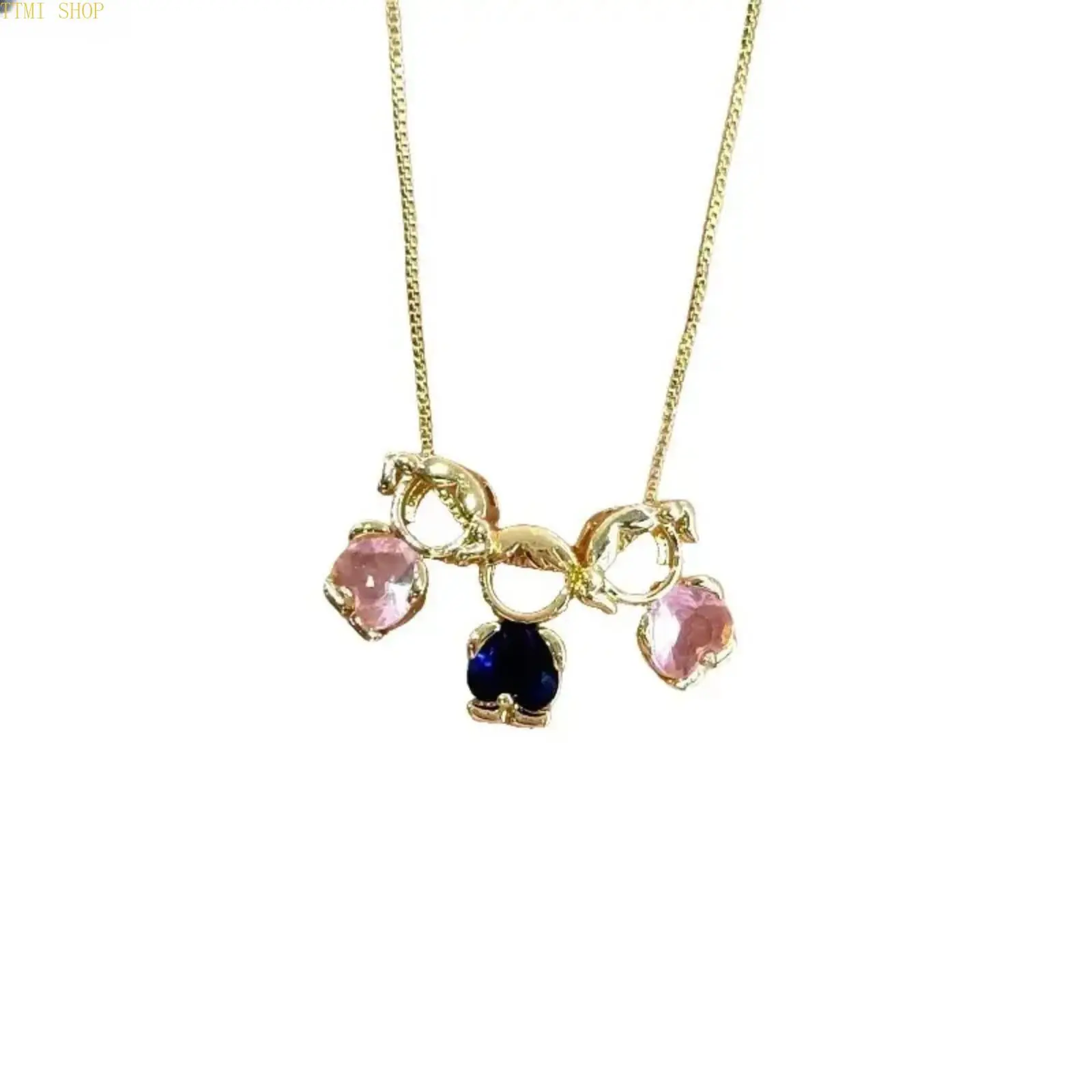 18K Gold Plated Detachable Mom & Kids Birthstone Matching Necklaces, Sweet Mother Daughter Family Pendant Jewelry, Dainty Layable Accessory, Perfect Mother’s Day & Daily Family Gift