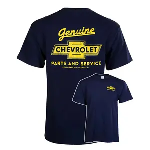 Genuine Chevrolet Parts and Service T-Shirt, Classic Chevy Logo Graphic Tee, Chevrolet Enthusiast Apparel, Detroit MI Established 1911 Shirt, Auto Mechanic Gift
