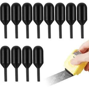 Identity  Protection 12 count Roller  Replacement Refills for Confidential  , Black Ink, Covers Personal Mail Address Information