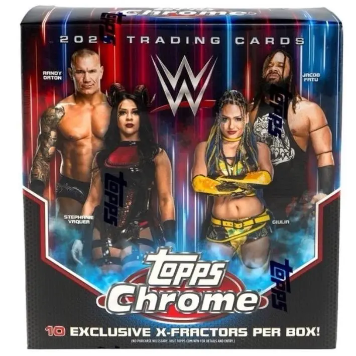 2026 Topps Chrome WWE Mega Box, Collectible Sports Trading Card Box, Collectible Sports Card