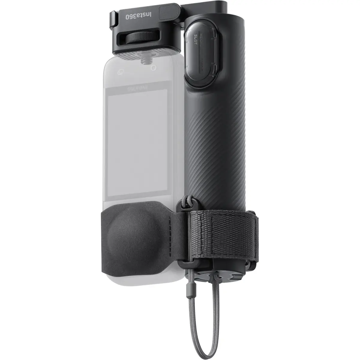 Insta360 23" 2-in-1 Foldable Invisible Selfie Stick Tripod, Black