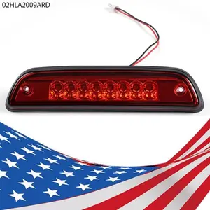 CROSSDESIGN FITS FOR TOYOTA TACOMA 95-17 3RD THIRD BRAKE LIGHT CARGO LAMP LENS REAR FULL LED