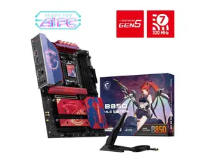 MSI B850 MLG EDITION AM5 AMD B850 ATX B850 SATA 6Gb/s 5G Network Wi-Fi7 DDR5 Motherboard