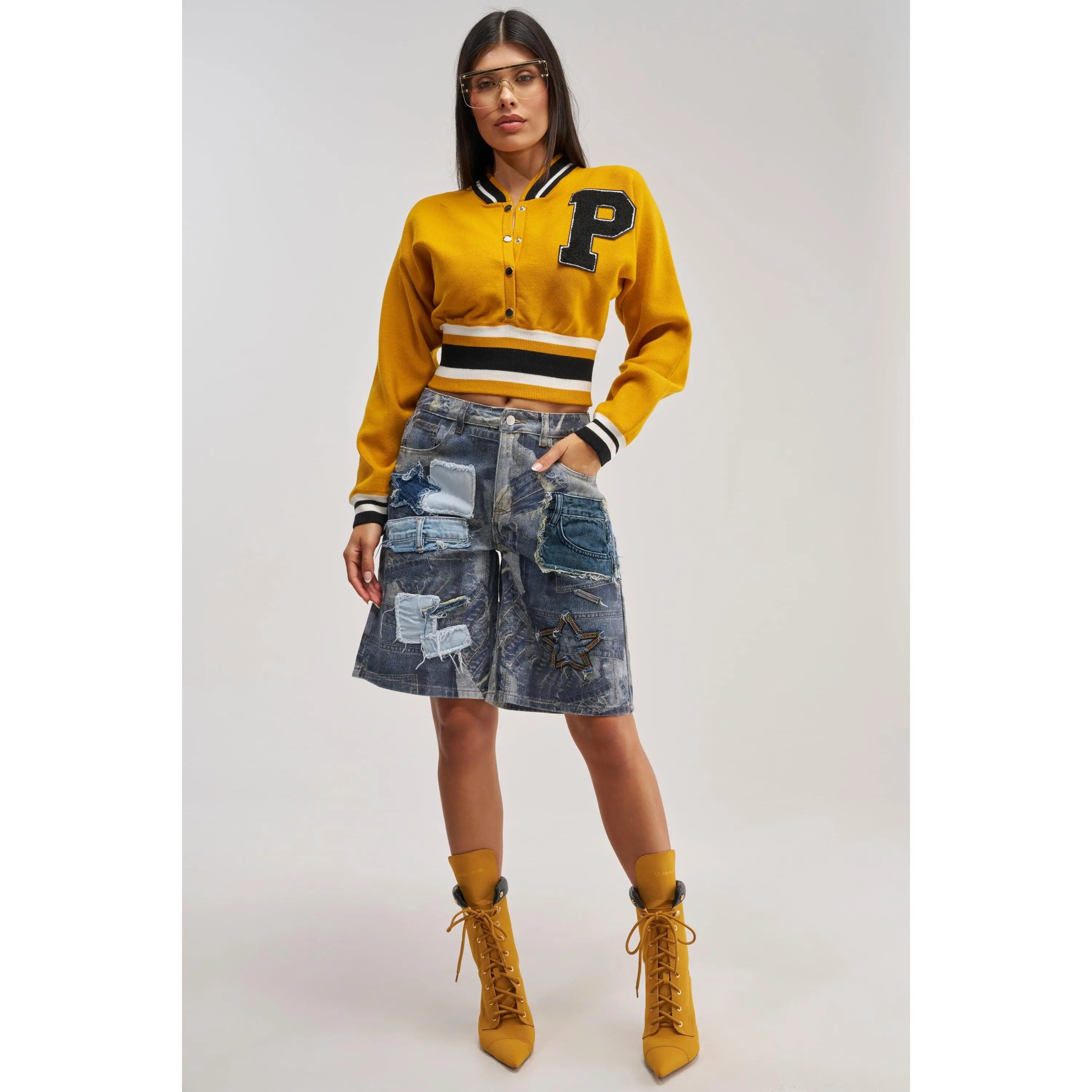 STARS IN THE SKY DENIM SHORT