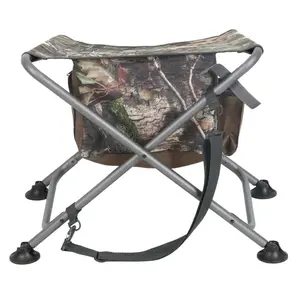 Mossy Oak XL Camouflage Hunting Dove Stool with Angled Seat  Unisex