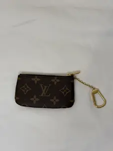 Pre-owned canvas wallet Louis Vuitton Monogram Key Pouch