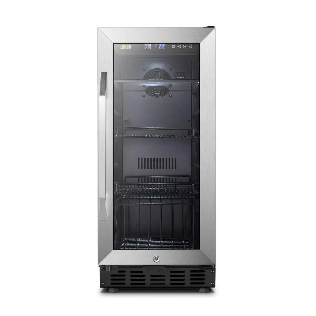 LANBO 80-Can 15" Single Zone Beverage Cooler