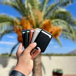 Wallet and Phone Stand Combo - Magnetic for Smartphone Gift for Men