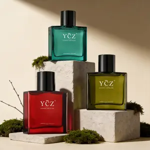 YCZ Cologne Trio Bundle  | Ultimate Scent Collection for Every Mood- Crimson Oud, Amber Glow,Jade Breeze- All-In-One Fragrance Kit for Every Moment#Summervibes