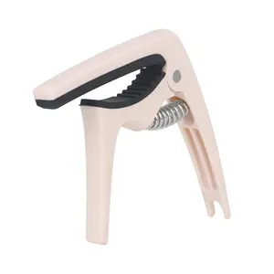 Guitar Capo Universal ABS in Macaron Colors, Lightweight Design for Quick Key Changes, Ideal Gift for Musicians