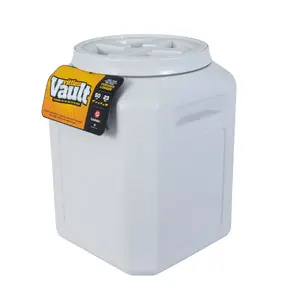 Gamma2 Vittles 50lb Airtight Pet Food Storage Vault | Keeps Dry Dog & Cat Food Fresh Longer, Large Storage Bin, Dog Food Keeper, Pet Storage, Food Bin, Feed Keeper, Pet Food Drum