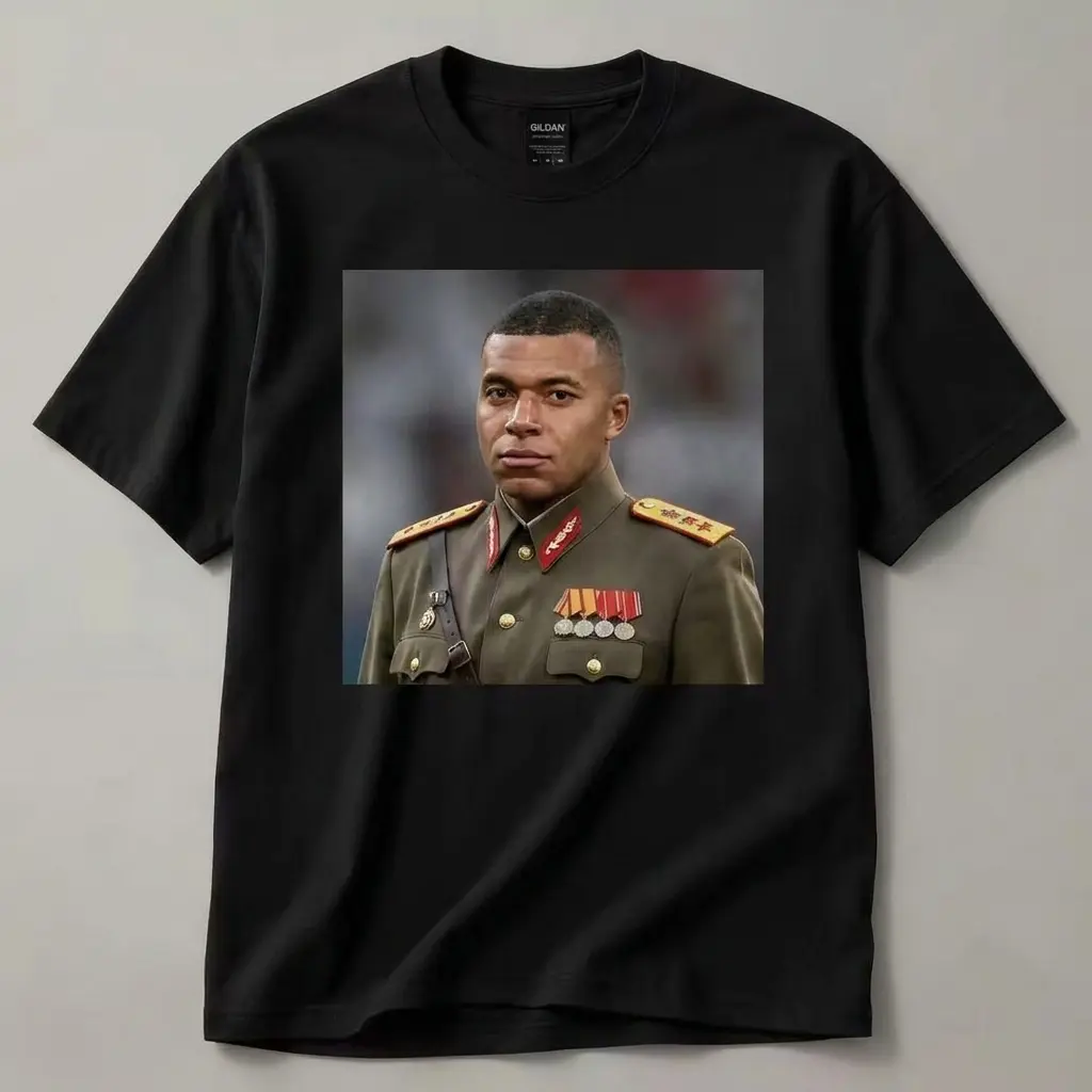 Funny Meme Dictator Mbappe, Funny Graphic T-Shirt