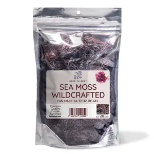Herb To Body Irish Sea Moss | Wildcrafted & Sundried | Premium Quality Purple
