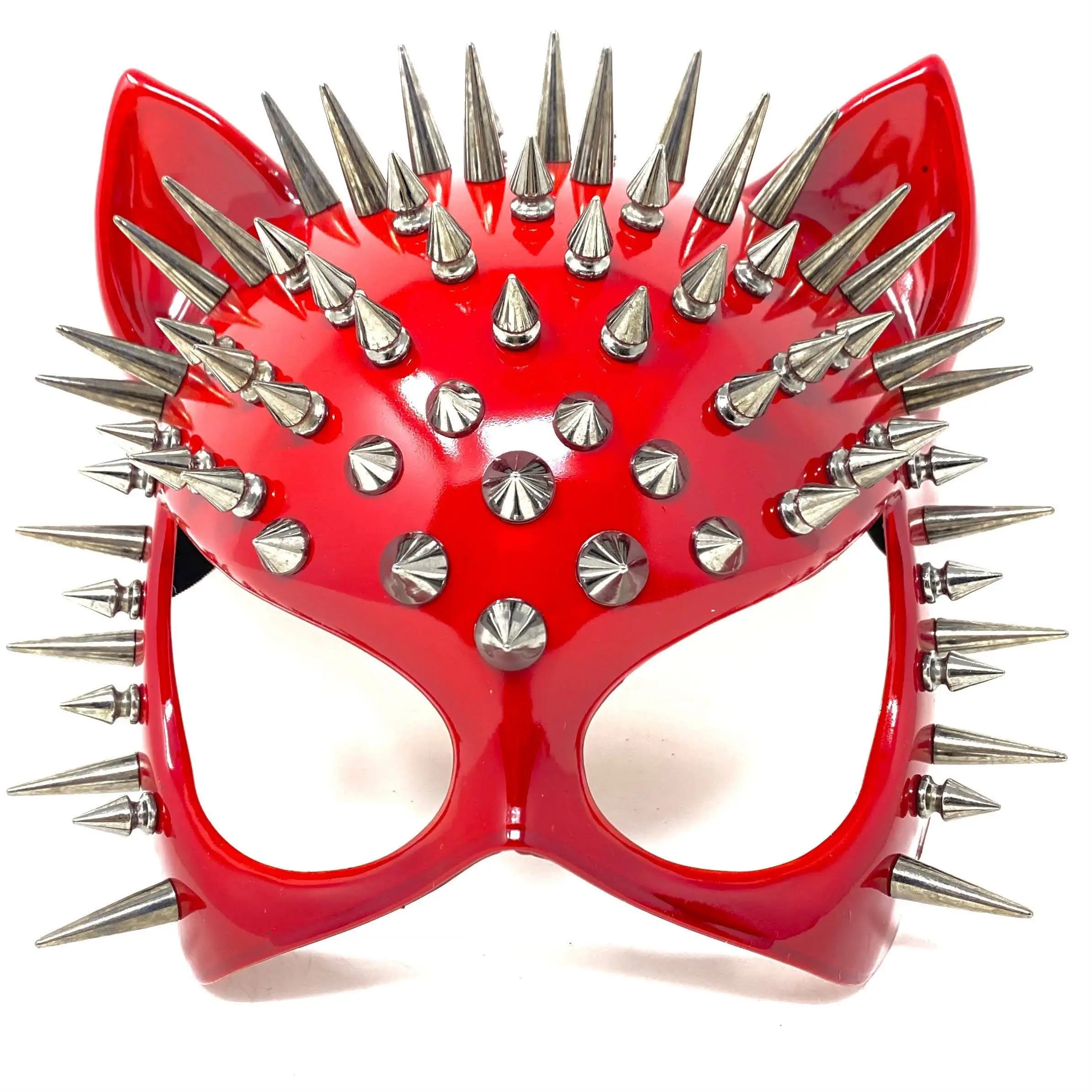 Steampunk Metallic Mask Masquerade Cat face masks For Halloween Christmas Ball Party