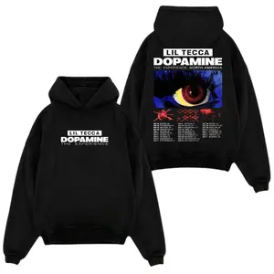 Lil Tecca Dopamine Hoodie – The Experience North America Tour 2025 Design, 2 Sides Graphic Print, Perfect for Fans of Modern Hip-Hop Culture
