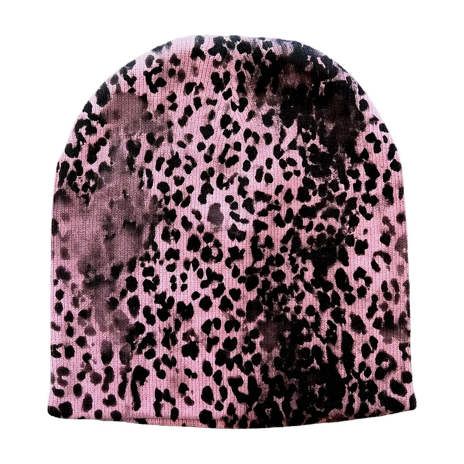 PINK ANIMAL FULL PRINT BEANIE