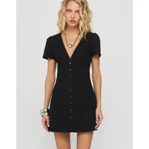 Loveliness Playsuit Black
