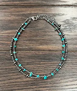 16" Dolly Turquoise Necklace