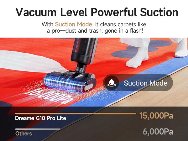 DREAME G10 Pro Lite Wet Dry Vacuum Cleaner, Cordless Vacuum Mop All in One with Auto Self-Cleaning, Cordless Floor Cleaner Machine for Hard Floors, Edge Cleaning Wet Dry Vacuum,back to school,back to school haul