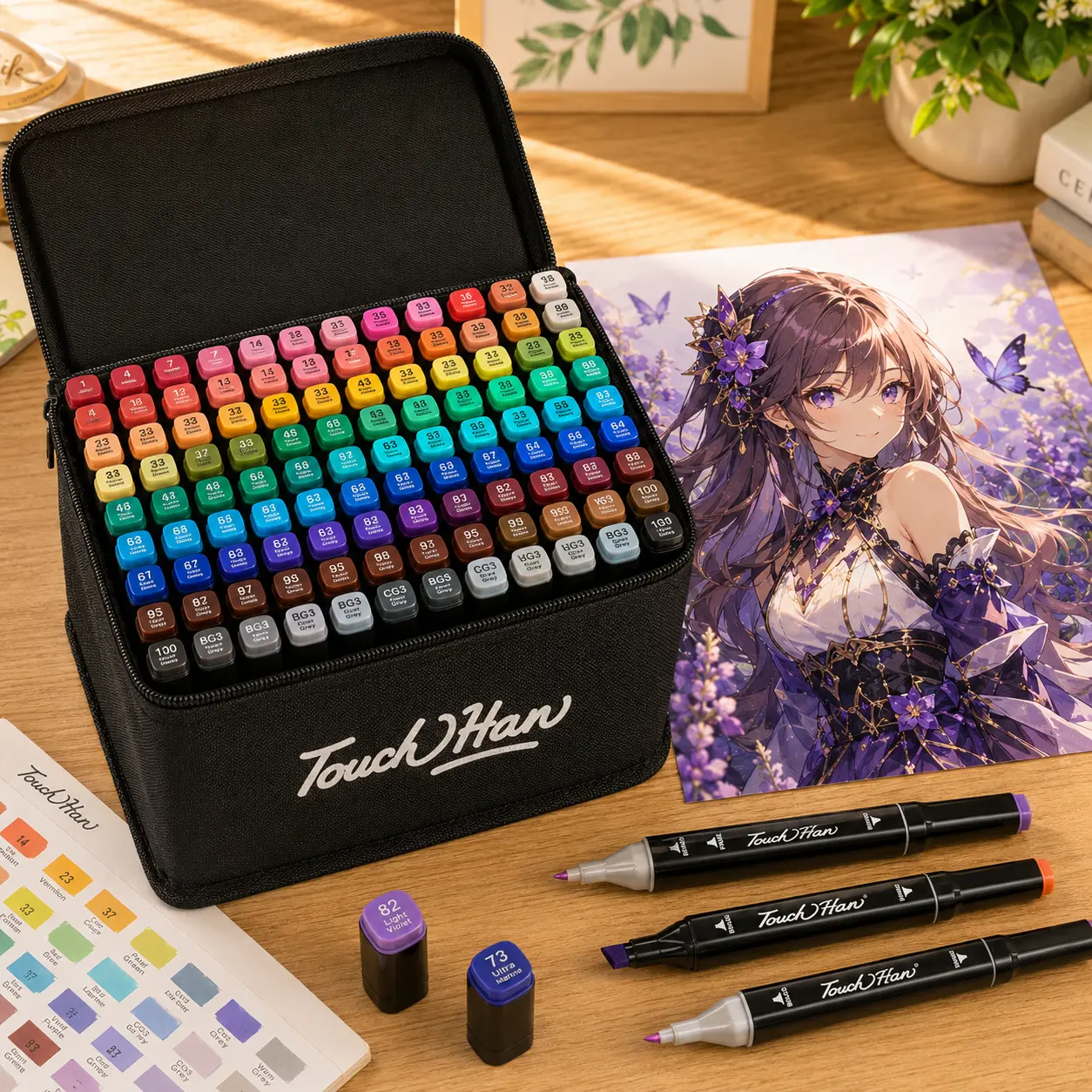 mark pen 62pcs，  Art Marker Pens Set DIY Painting Supplies for Toys & Hobbies Projects