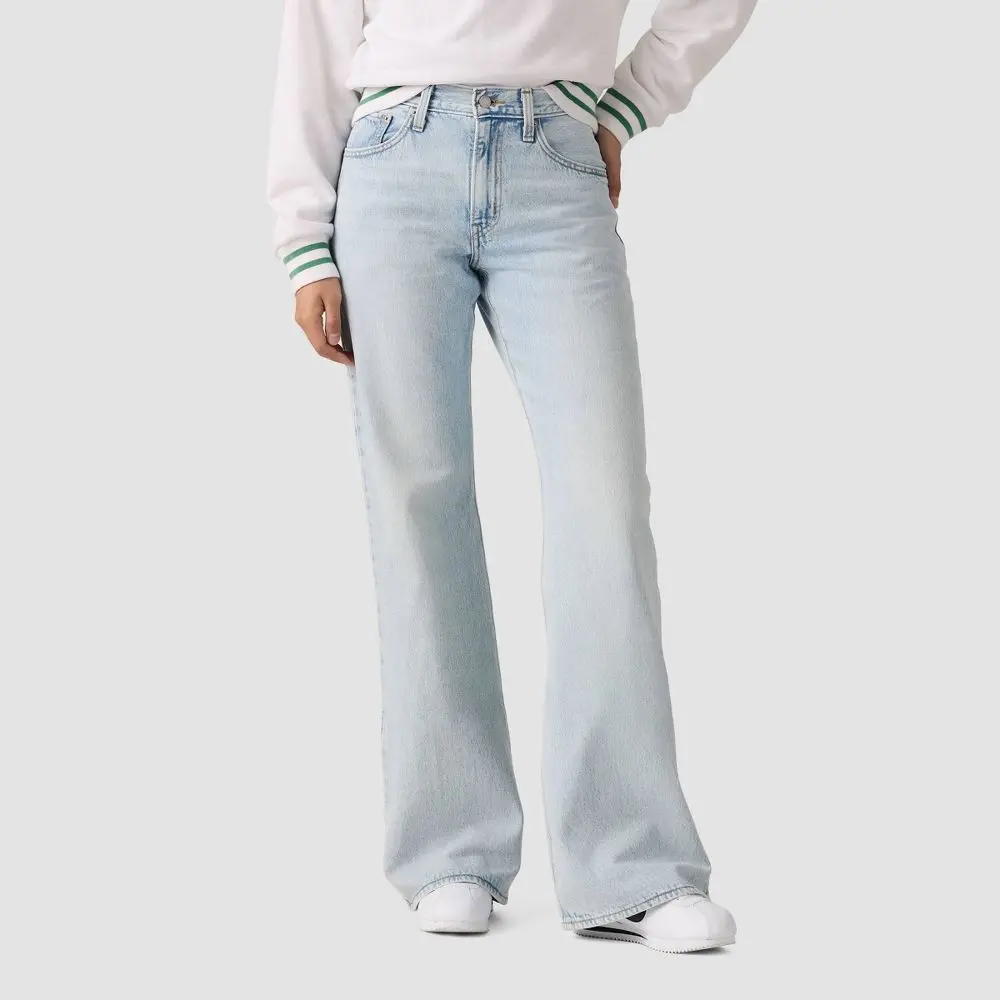 Levi's Women's Middy Loose Bootcut Jeans, Garment, Bottom