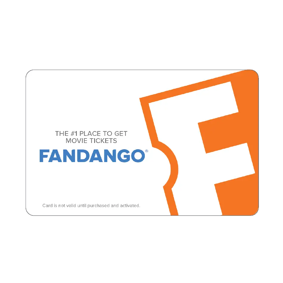Fandango eGift Card | Movie Tickets for Theaters Nationwide