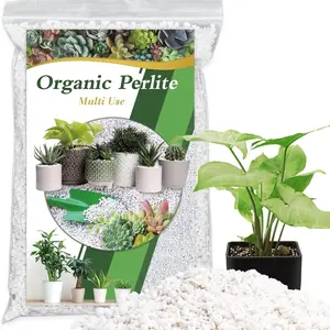 Organic Perlite for Plants, Enhances Soil Drainage and Aeration, Perfect Perlite