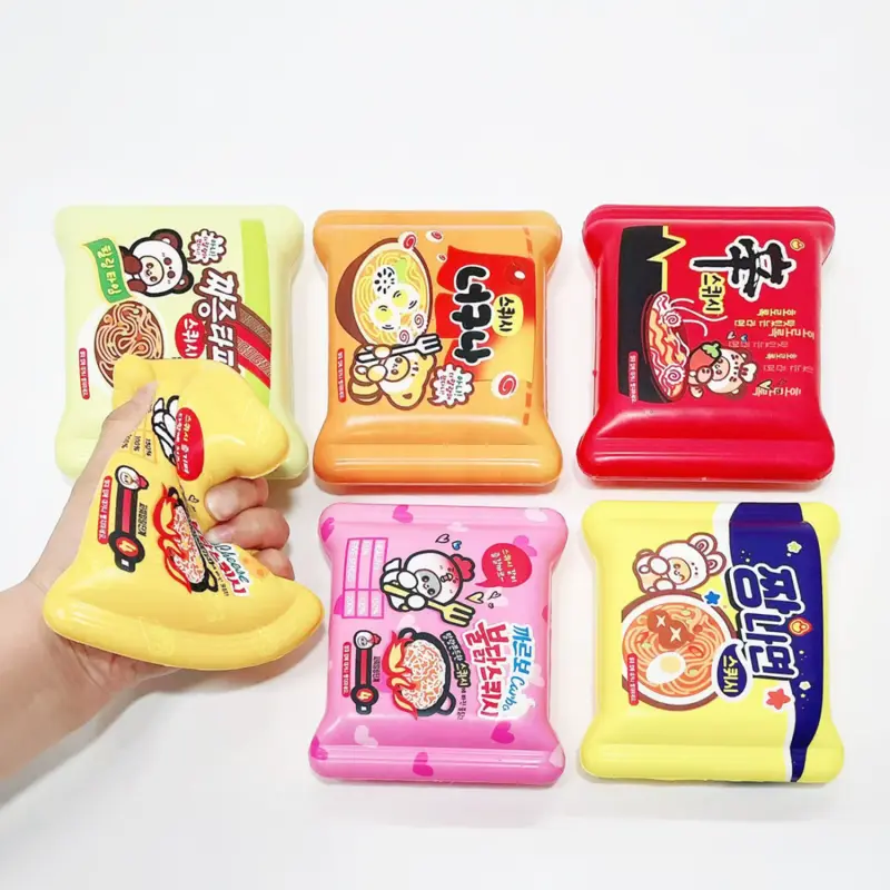 Korean Snacks Foam Squishy Random Set of 4