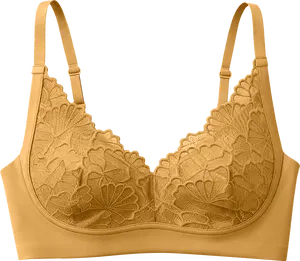 COMFELIE Sexy Lace No Underwire Bra, Invisible Seamless Bralette for Women, Soft Sleep & Lounge Lingerie LT001