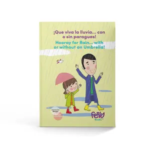Hooray for Rain...With or Without an Umbrella "¡Que viva la lluvia...con o sin paraguas!" - Bilingual Spanish/English Book for kids