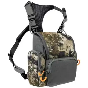 Binocular Harness Chest Pack: Bino Case with Rangefinder Pocket for Hunting Birdwatching and Hiking Outdoor Athletic Bag fishing backpack gym bag