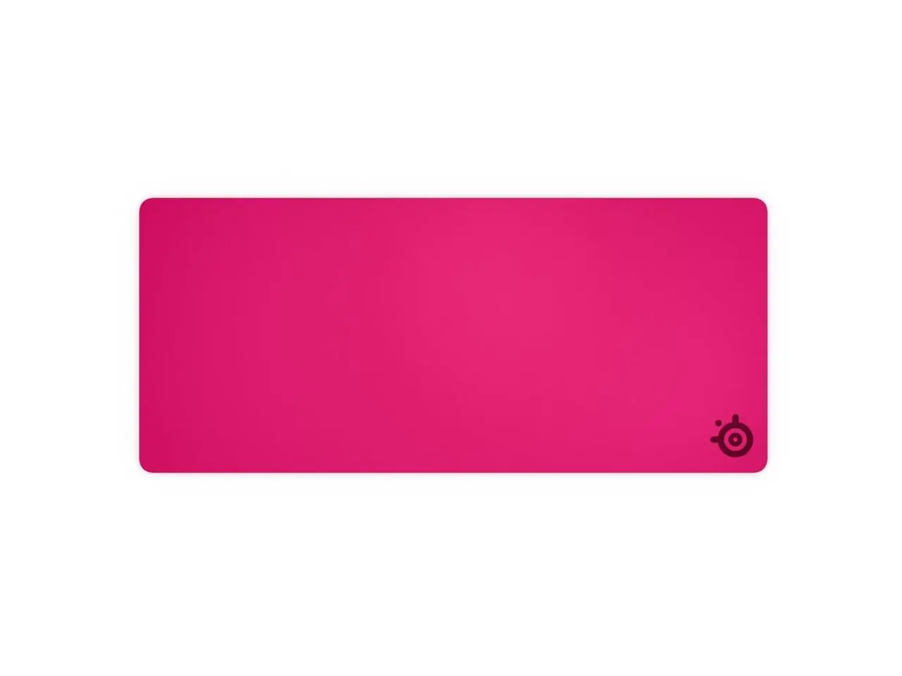 SteelSeries QcK Heavy Gaming Mousepad — Thicker, Non-Slip Silicone Rubber Base, Peak Tracking, Optimized for Gaming FPS, MOBAs, RTS, MMO — XXL Size 900 mm x 400 mm x 4 mm — Magenta