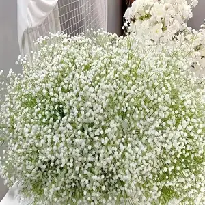 40 Bunches Artificial Baby Breath Flowers, 120 Flower Heads, Wedding Bouquets for Home Office Garden Decor Photography Props, Artificial Outdoor Flowers, Plastic Faux Flowers, Artificial Plants, Artificial Flower Arrangements, Artificial Flower Decoration