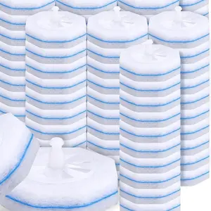 Disposable Toilet Wand Refill – Dry Scrubbing Pad for Toilet Bowl Cleaning