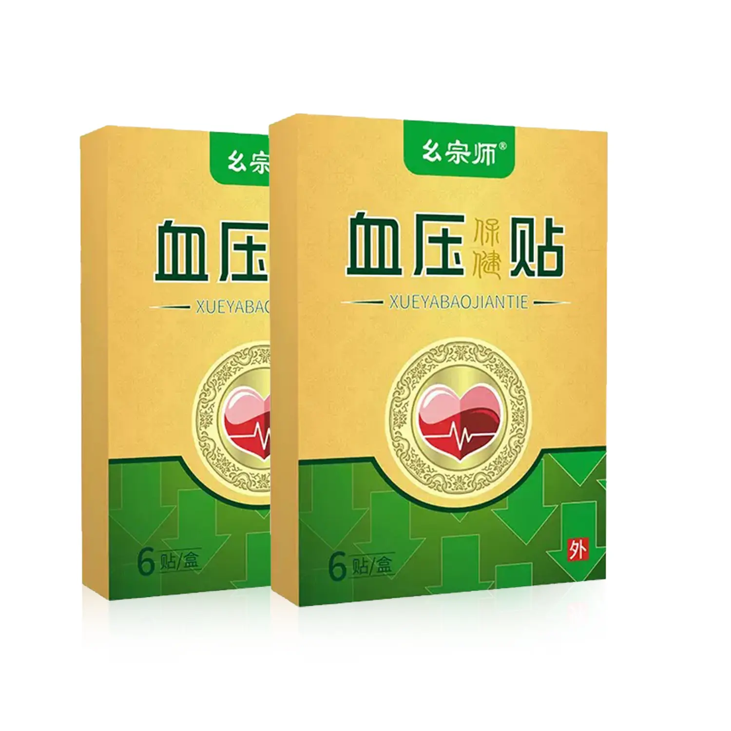 Adult Herb-Based Acupoint Heat Patches - Beauty & Personal Care Solution, Gentle Herb Blend, Blood Pressure Support, 2 Packs (12 Pcs), 30g Each (Total 60g), 24-Month Shelf Life, Supports Adults on Health Journey, Easy-to-Apply Medical Accessory, Medical A