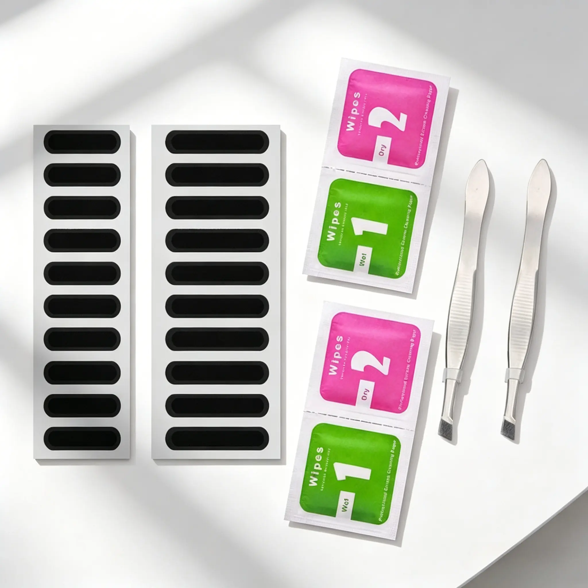 Universal Mobile Phone Speaker Dust-Proofing Stickers - Thin Adhesive Fine Mesh Seal with High-Dense Fiber, Includes Tweezers, Protection Accessories for iPhone, Samsung & All Android Smartphones