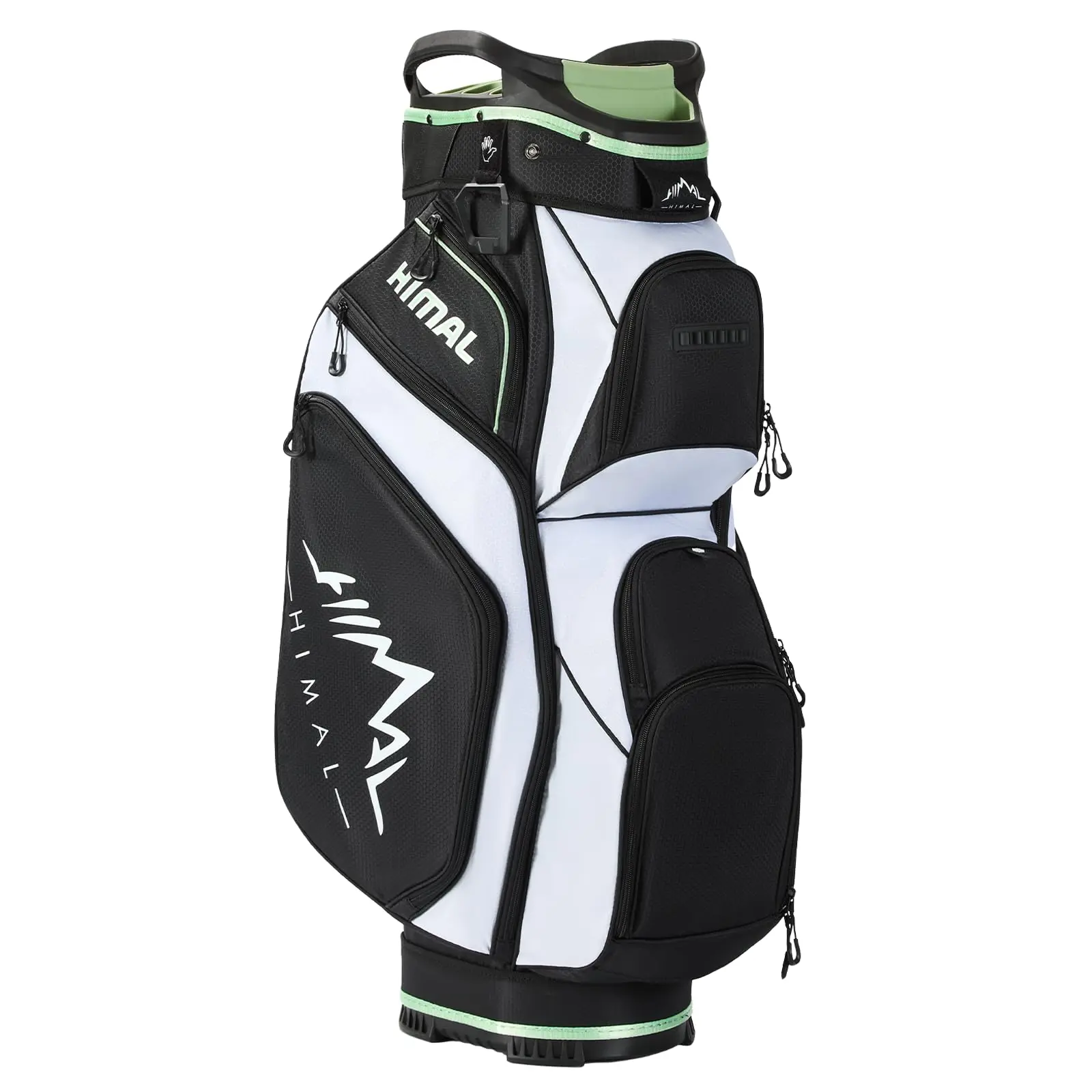 14-Way Golf Cart Bag, Full Length Premium Golf Bag for Men with Cooler Pocket, Handles and Rain Cover