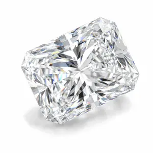 Radiant Cut Moissanite Loose Stone 1-5ct D Color VVS1 with GRA Certificate for Custom Jewelry