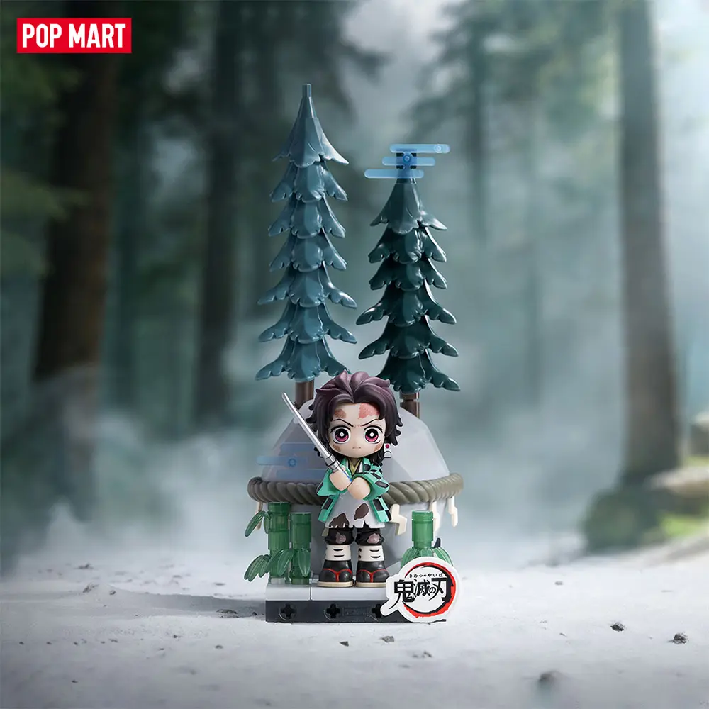 POP MART Demon Slayer Unwavering Resolve Arc Series Block Figures Blind Box