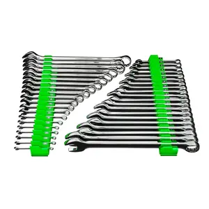 212 MAIN Ernst & Young ERN5417M 40-Piece Magnetic Modular Wrench Pro - Green, Space Saver, Modular Base, Versatile Size Range, Label Stickers