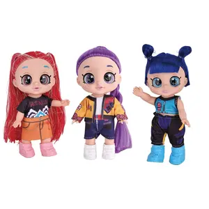 Kpop Anime Action Figure Dolls, Rumi Mira Zoey Idol Group, 5D Shiny Eyes, Musical Jointed, Fan Collection & Kids Gift, 7/10/13 Inch,Party Gift,Children's Day gift,Cool Stuff for Room, Teen girl gifts, Home essentials,
