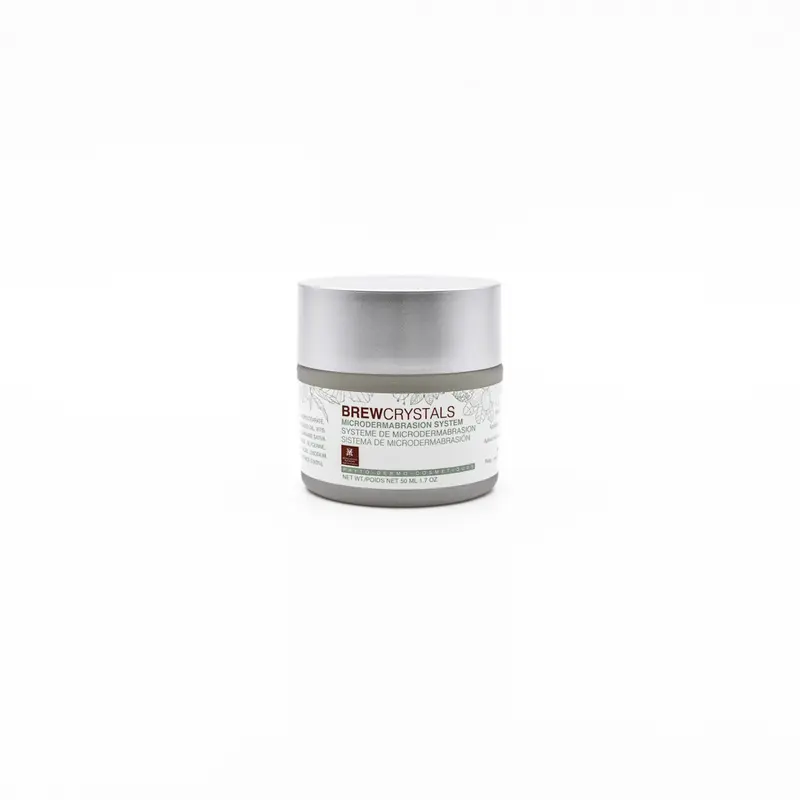 Brew Crystals Microdermabrasion Polish – Spa-grade exfoliation at home! Buffs away dullness, smooths wrinkles & acne scars  Hydrates with shea + oils for glowing, radiant skin